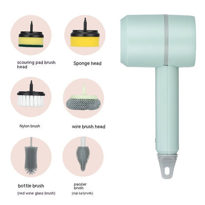 Electric Powered Cleaning Brush With USB Rechargeable