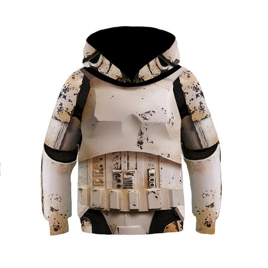 The Mandalorian Anime Children's Sweatshirt Pullover Sweatshirt