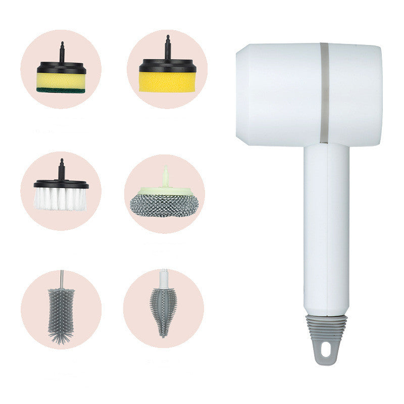 Electric Powered Cleaning Brush With USB Rechargeable