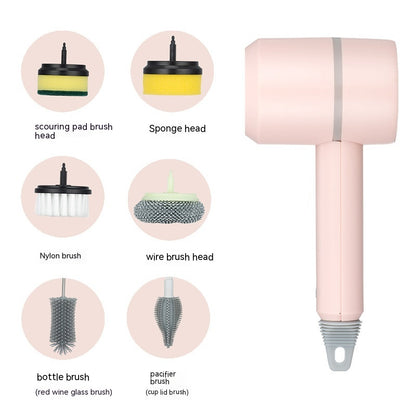 Electric Powered Cleaning Brush With USB Rechargeable